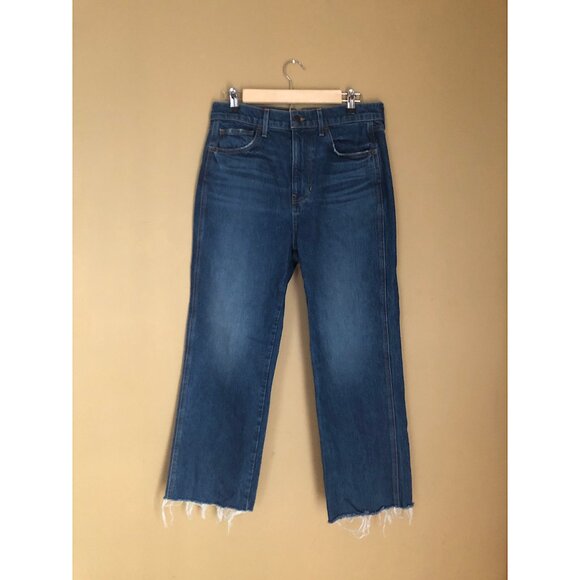 Veronica Beard high rise straight leg evening dusk Dylan jeans - Picture 6 of 9